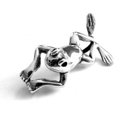 Steel Jewelry Přívěsek žába z chirurgické oceli PR151019