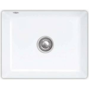 Villeroy & Boch Subway - Керамична мивка, 55x44 cm, CeramicPlus, алпийско бяло 331001R1 (331001R1) Мивка за вграждане