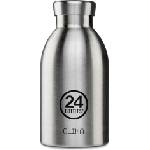 24Bottles Термобутилка Clima Basic 330 мл сребърна (90)