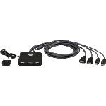 ATEN Превключвател kvm aten cs22hf, Дву портов usb hdmi (aten-cs22hf) - cybertrade