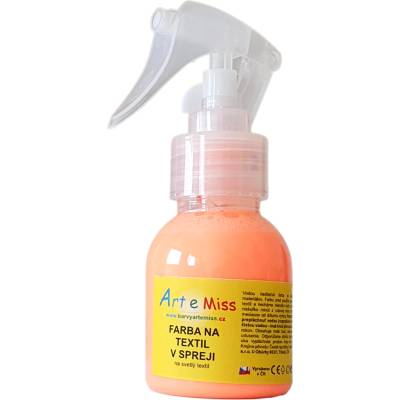 Artemiss Farba na textil v spreji 72 neón oranžová svetla 110 g