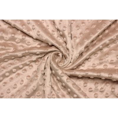 Minky fleece - Růžová taupe