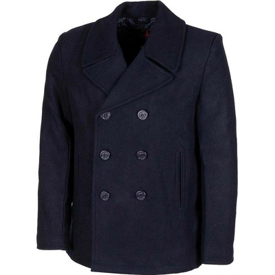 Pea coat kabát US vlněný černý – Zbozi.Blesk.cz