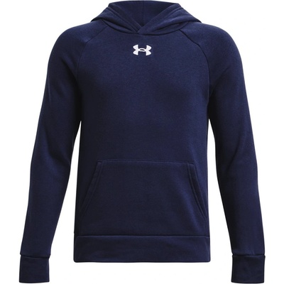 Under Armour UA Rival Fleece Hoodie-BLU modrá
