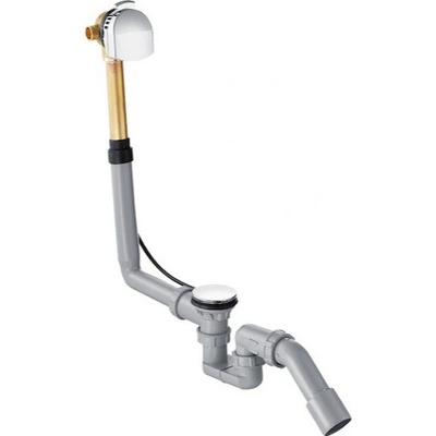 HANSGROHE Exafill vaňový napúšťací sifón s odtokovou a prepadovou súpravou chróm 58123000