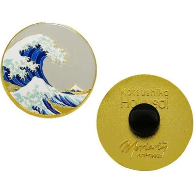 Moriarty Art Project odznak velká vlna u kanagawy hokusai