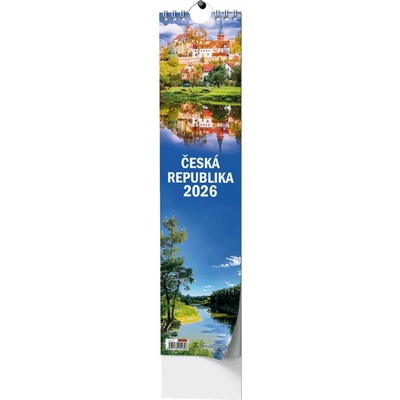 Česká republika kravata nástěnný 2026
