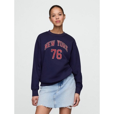 GAP 778455-00 Oversize VintageSoft Americana tmavě modrá