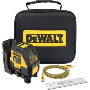 DEWALT USB кръстосан лазер червен, обхват 50 м DCLE14201RB (DCLE14201RB)