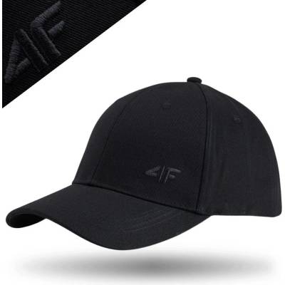 4F šiltovka čierna