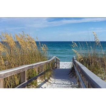 DIMEX ART s. r. o Флизелинов фототапет пясъчна крайбрежна алея 375 x 250 см