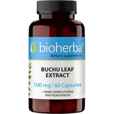 Bioherba Buchu Leaf 100 mg [60 капсули]