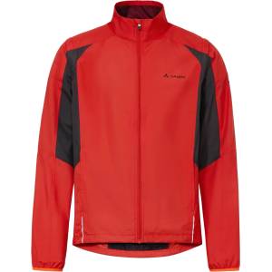 Vaude Мъжко ветрозащитно яке за колоездене Vaude Dundee Classic ZO Jacket Cycling jacket - Mars Red (051-0131-1312)