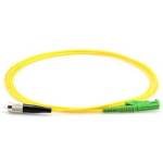 Conneu Оптичен пач кабел E2000/APC-FC/UPC, симплекс, сингъл мод OS2, 3 мм, 3 метра (CNFJ-E2AFCOS2SYE3mm-3)