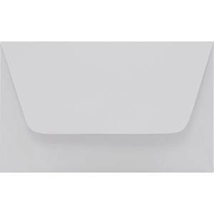 KASKAD Цветни пликове за визитни картички KASKAD 70x105 mm 94 сребристо сиво 50 броя 00194 (00194)