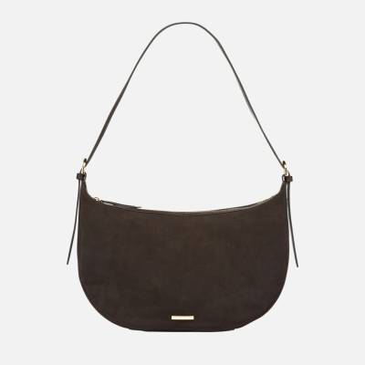 Geox Tmavě hnědá dámská kabelka Pluette G015731 Tmavě hnědá