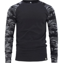 Bula Funkčné tričko Camo merino Wool Crew