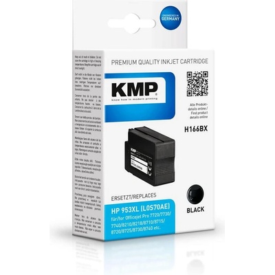 Compatible Kmp h166bx hp 953xl черна касета с мастило за 2300 страници (1747,4001)