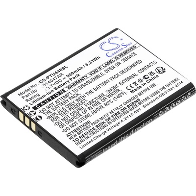 Cameron Sino Батерия за мобилен телефон PANASONIC KX-TU446, KX-TU456, KX-TU466EXBE LiIon 3, 7V 900mAh CAMERON SINO (CS-PTU446SL)