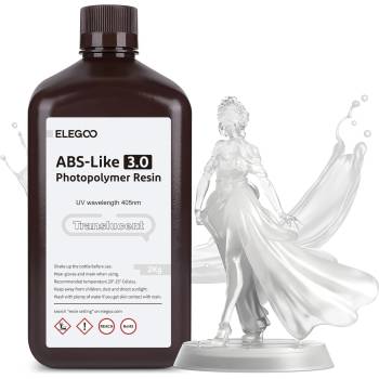 Elegoo ABS-like Resin V3.0 2KG, Translucent (50.103.0156)