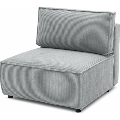 Bobochic Paris Nihad modular modul pohovky šedá/světlá 95 cm, 88 cm, 100 cm