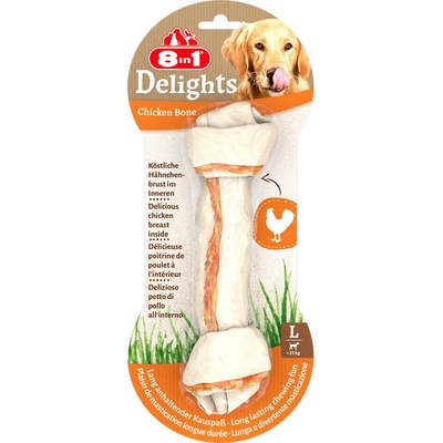 8in1 Delights žuvacie kosť L 100 g