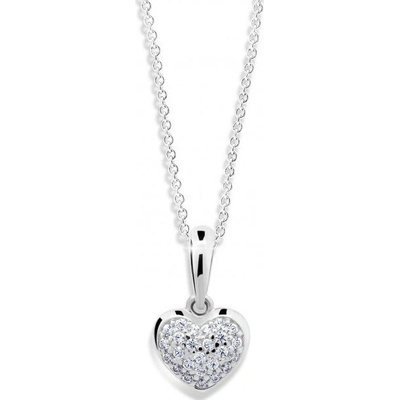 Cutie Diamonds Prívesok z bieleho zlata s diamantmi Srdce DZ6295 2383 40 00 X 2