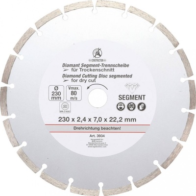 BGS Diamantový rezný kotúč 230 mm BGS 3934