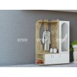 Bogdan Furniture I Портманто Mod 4037, Дъб дакота/Бяло