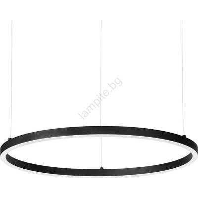 Ideal Lux - LED Димируем пендел ORACLE S LED/42W/230V 4000K Ø 90 см черен (ID342122)