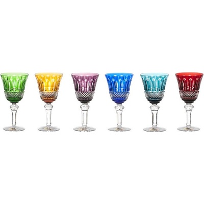Tomy Set Sklenice na víno barva mix 180 ml