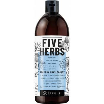 Barwa hydratačný šampón Five Herbs 480 ml