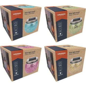 Grundig Соларна настолна лампа с мозаечен десен, Grundig