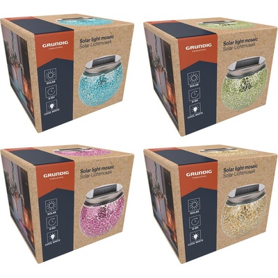 Grundig Соларна настолна лампа с мозаечен десен, Grundig