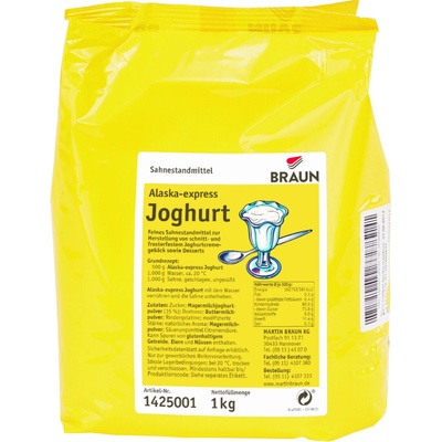Braun Alaska Expres jogurt neutral 1 kg