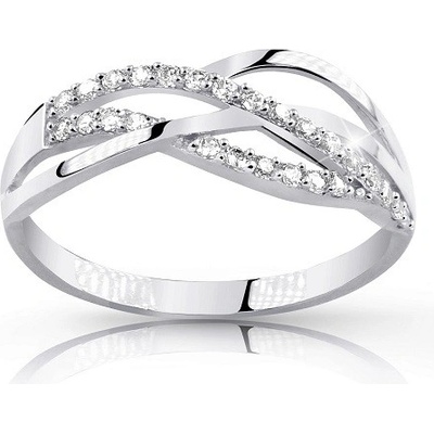 Zodiax Zlatý moderní prsten bílé zlato 1879