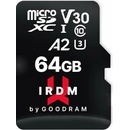 GOODRAM microSDXC UHS-I U3 64GB IR-M3AA-0640R12