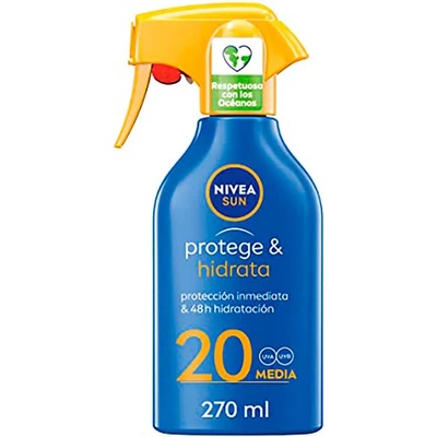 Nivea Sun Protect & Hydrate SPF20+ 270ml Sunscreen - Clear