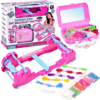 JOKO Sada Prístroj na Výrobu Náramkov + Korálky + púzdro