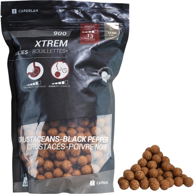 CAPERLAN Boilies na kaprařinu Xtrem 900 1kg 14 mm Korýši černý pepř