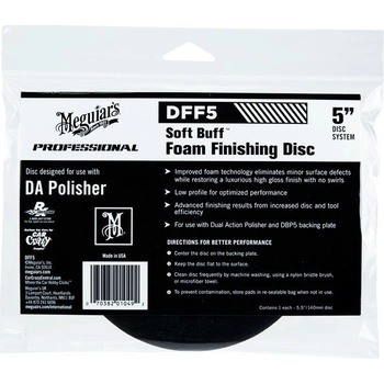 Meguiar's Soft Buff Foam Finishing Disc 6"