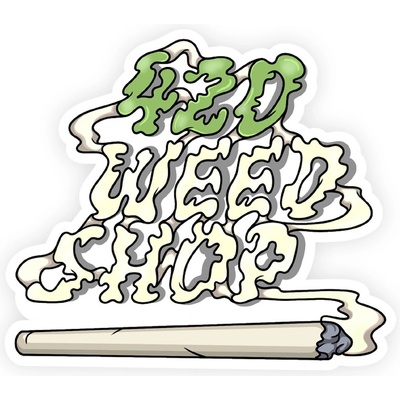 Samolepka joint - weedshop