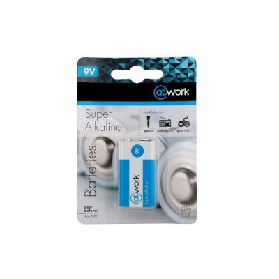 @Work Батерия алкална 9v 1 бр
