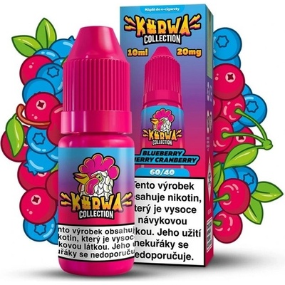 Kurwa Collection Blueberry Cherry Cranberry 10 ml 20 mg – Zboží Dáma