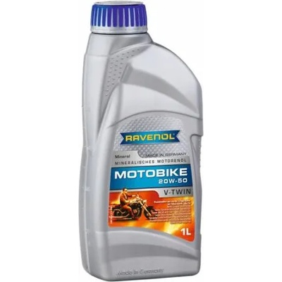 RAVENOL Mineral Motobike 20W-50 V-Twin 1 l