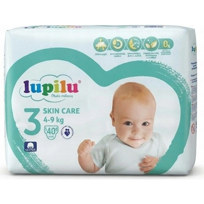 Lupilu Skin Care 3 4-9 kg 40 ks