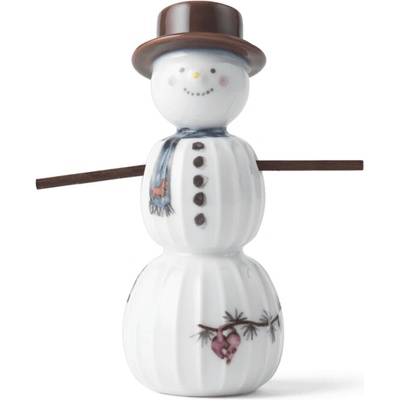 Vánoční porcelánová dekorace Snowman 11,5 cm Kähler