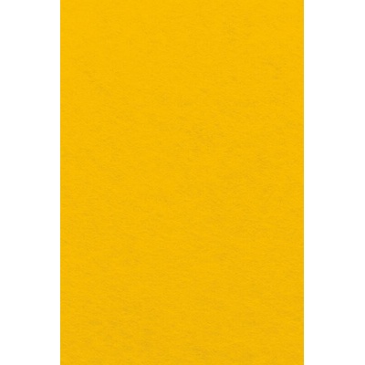 Filc 20x30 cm - zlatožlutý