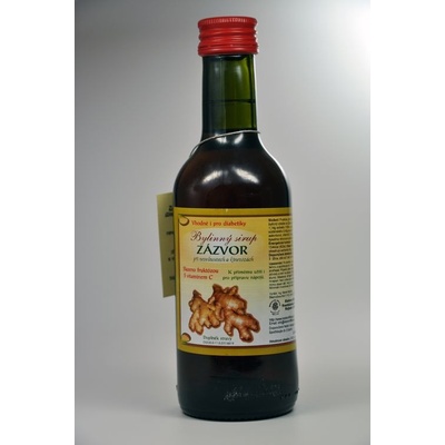 Klášterní officína Bylinný sirup Zázvor 250 ml