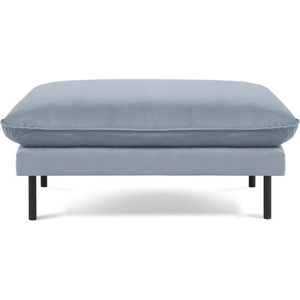 Cosmopolitan Design Светлосиньо кадифено столче за крака Vienna - Cosmopolitan Design (COS_POUF_51_F1_VIENNA2)